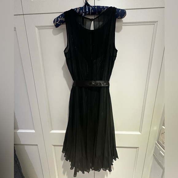 Ricky Freeman black and silver shimmery dress size 6 - Picture 2 of 3